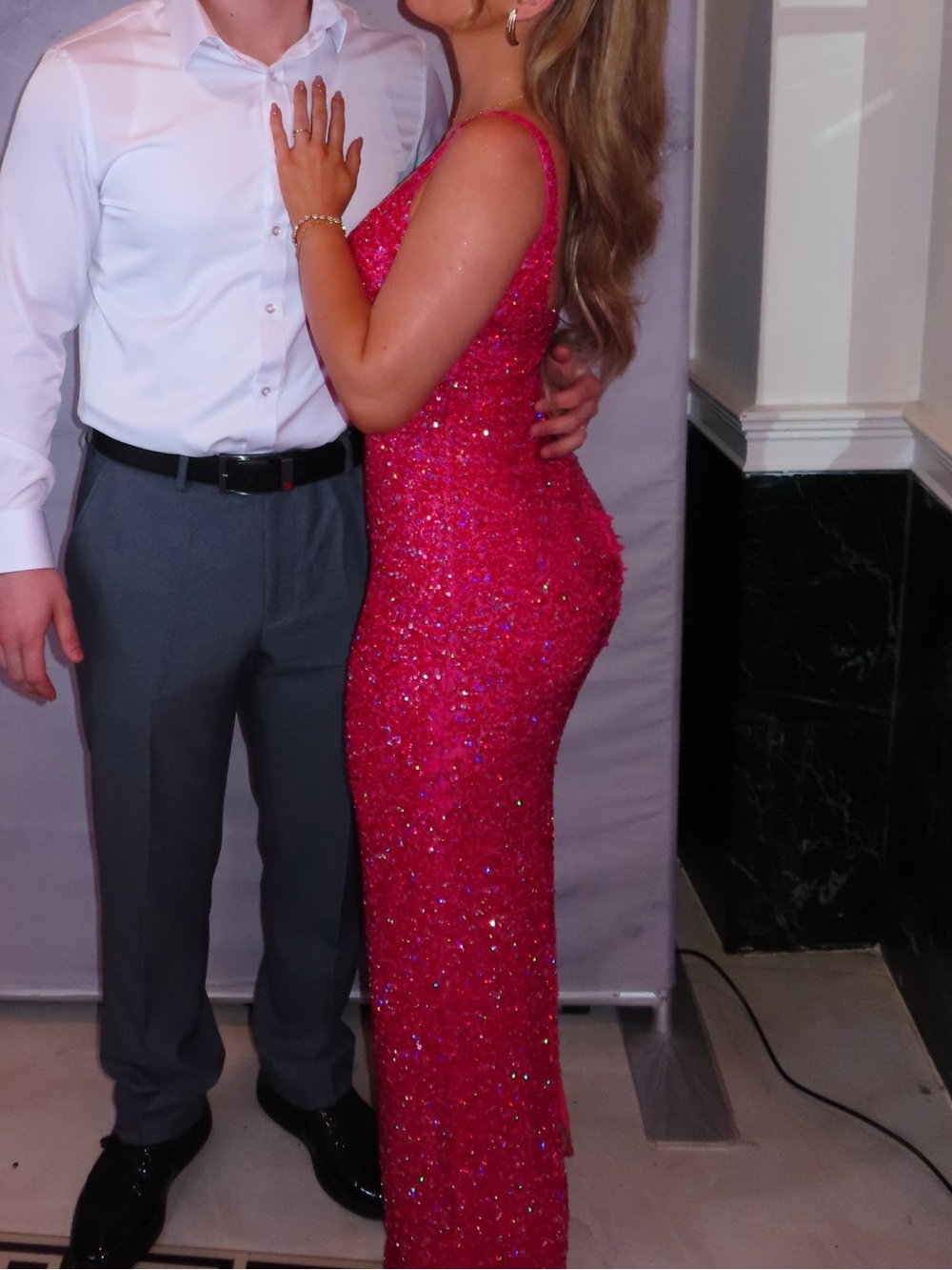 REVOLVE NBD Janhvi Maxi Dress in Hot Pink SMALL